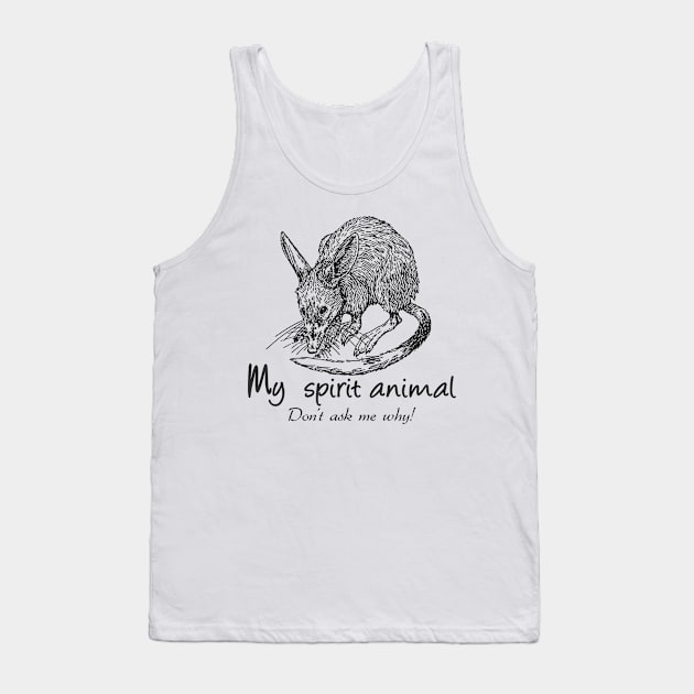 Bandicoot is my spirit animal Tank Top by Manikool